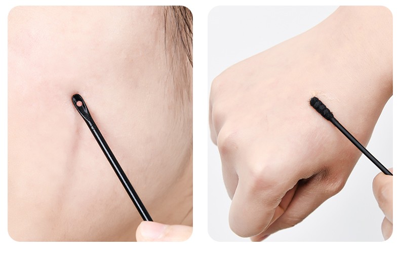 一次性去黑头棉签黑头刮刮棒刮黑头粉刺神器挤痘痘掏耳勺清洁棉签详情图3