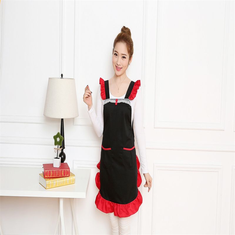 Apron home kitchen waterproof oil cute catering special men and women custom work clothes waist waist summer