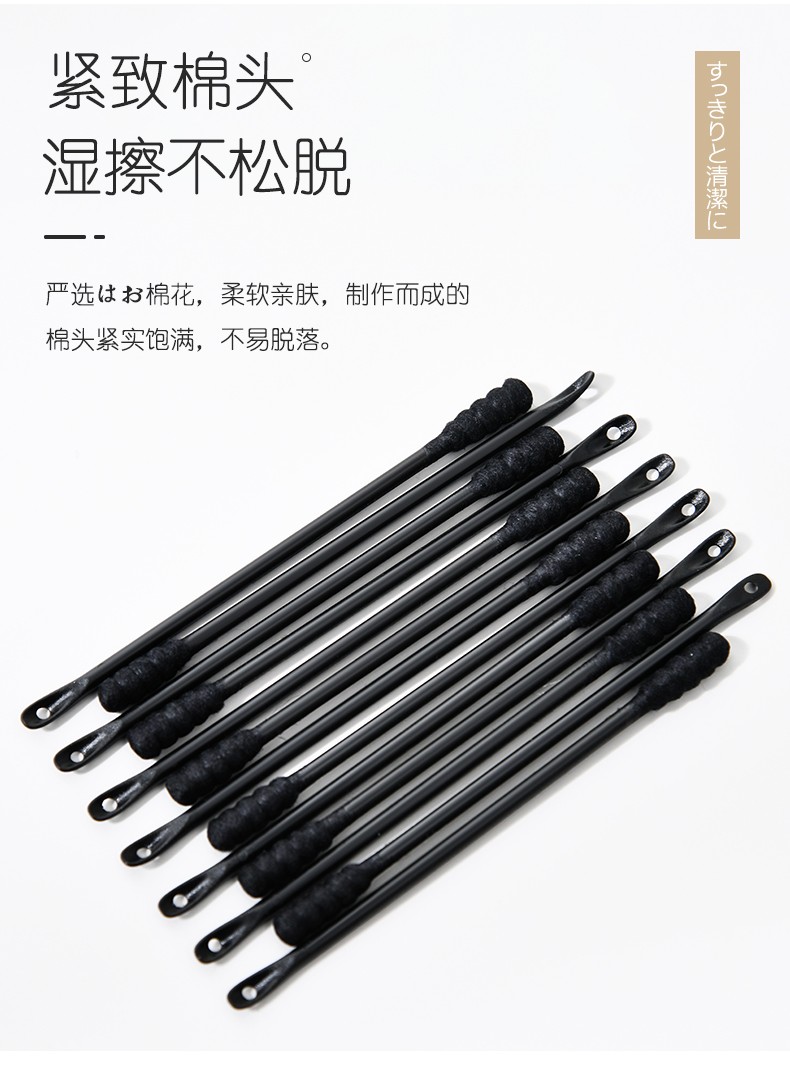 一次性去黑头棉签黑头刮刮棒刮黑头粉刺神器挤痘痘掏耳勺清洁棉签详情图12