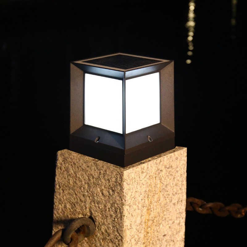 太阳能柱头灯LED太阳能灯LED太阳能庭院灯详情图3