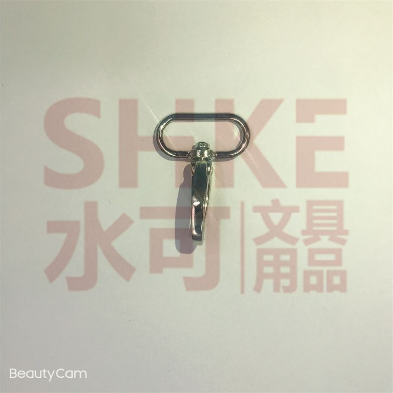 2.5公分宽加厚揽扣加厚抛光高品质箱包五金配件 锌合金钥匙扣宠物狗扣金属龙虾扣