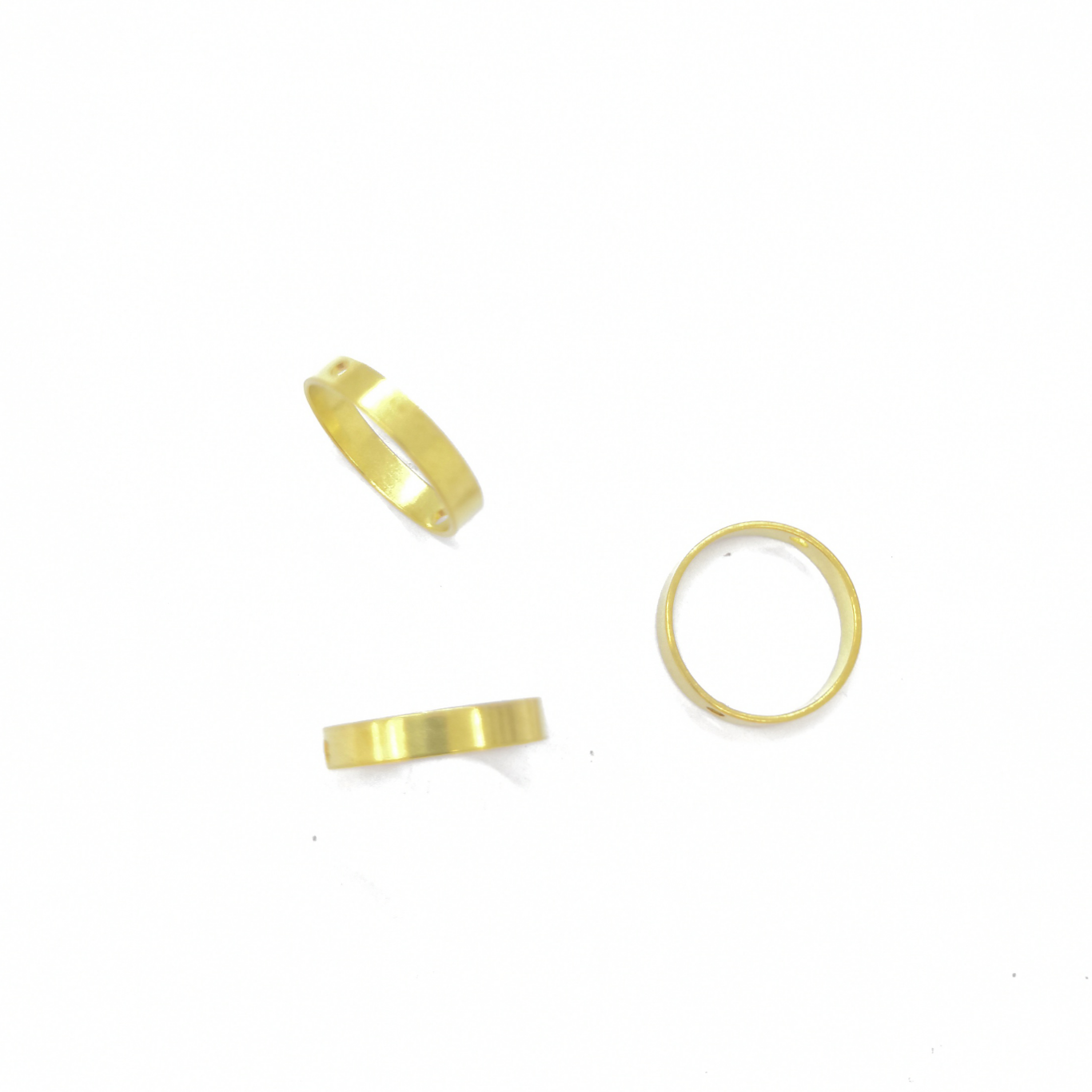 FA02743 round copper tube symmetrical two holes