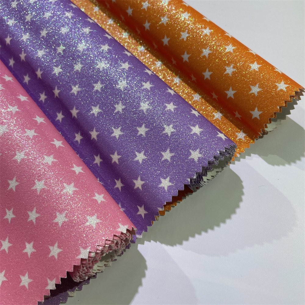 Glite leather fabric shoes, bags, PU leather fabric, digital printing decoration, leather cosmetic bags, clothing detail image 8