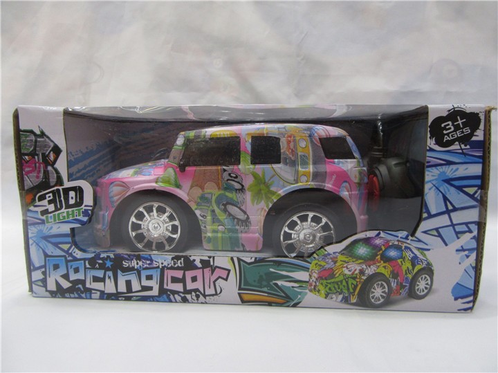 3D灯光1：18四通遥控车（英文版）礼品盒 玩具 电动 遥控玩具 遥控车 塑料 1 伯雅玩具详情1