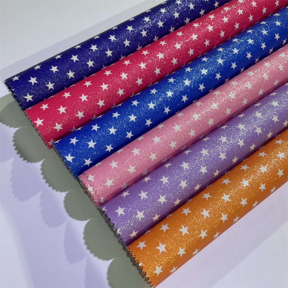 发饰品装饰闪光闪粉布料不掉粉金葱细粉格丽特PU皮革箱包面料详情图5