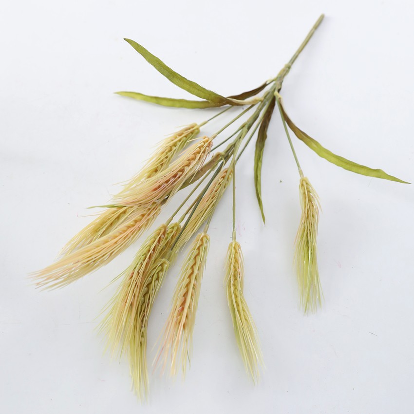 仿真花塑胶麦穗假花麦子大麦家居装饰开业布置 人造花开业大麦M19176详情3