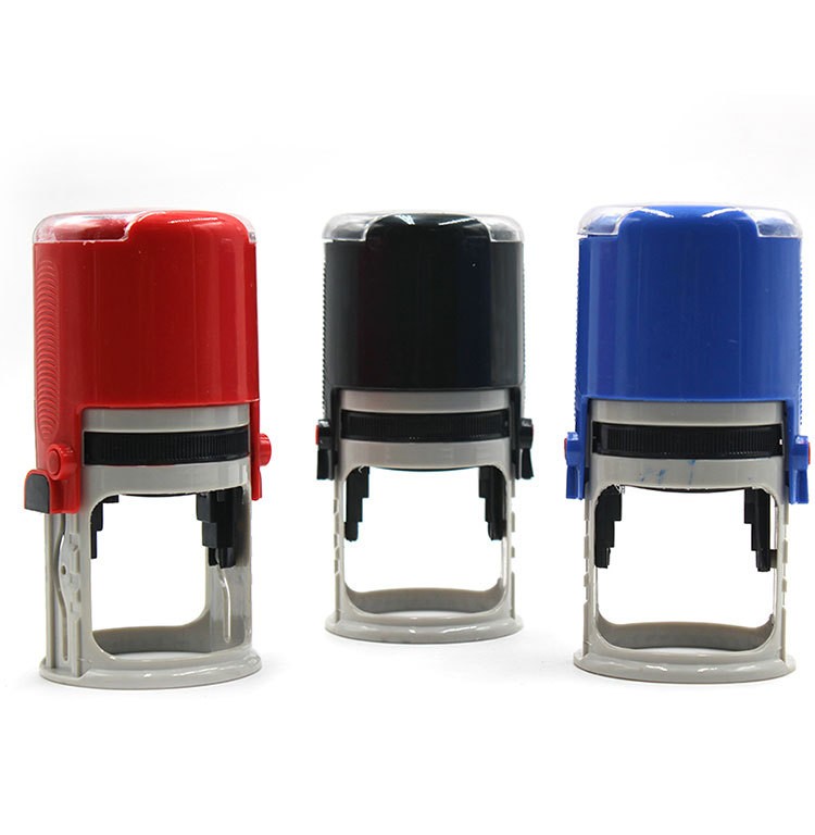 The manufacturer supplies 743 seal flip ink return date seals for direct sales. 43 office and school flip ink return seals detail image 4