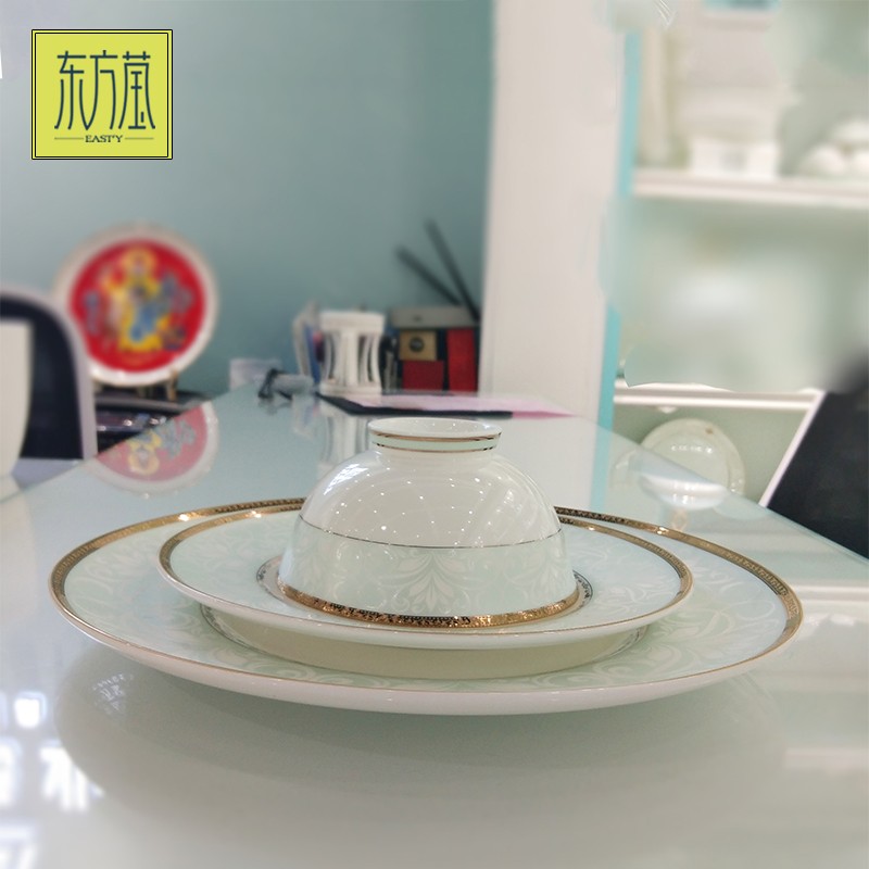Ceramic tableware sets, bone China, bone China sets, gift bowls, bowl, plate and dish sets, kitchen ceramic gifts, bone China bowls, bone China plates, light luxury tableware detail image 12
