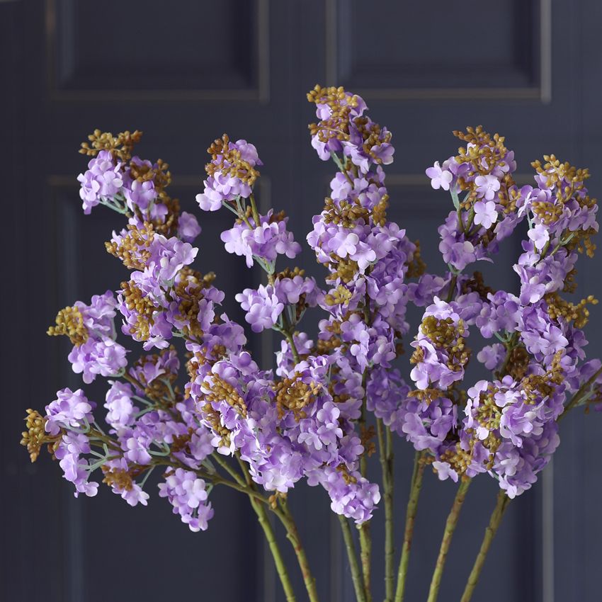 Artificial flower 2-pronged with soft fruit, snowball, hydrangea, high-end flower arrangement materials, home decoration, wedding artificial flowers, wedding PG-3