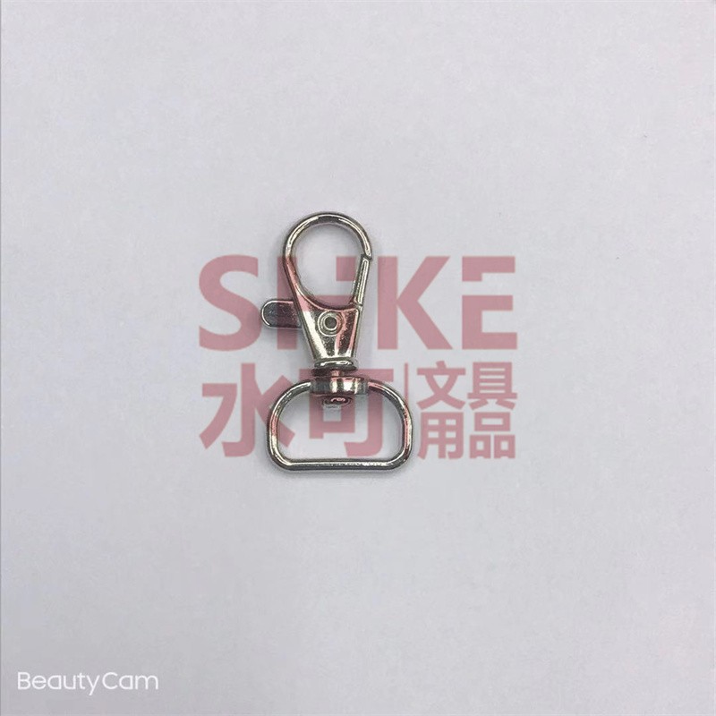 1.29CM高品质箱包五金配件 锌合金钥匙扣宠物狗扣金属龙虾扣详情图3