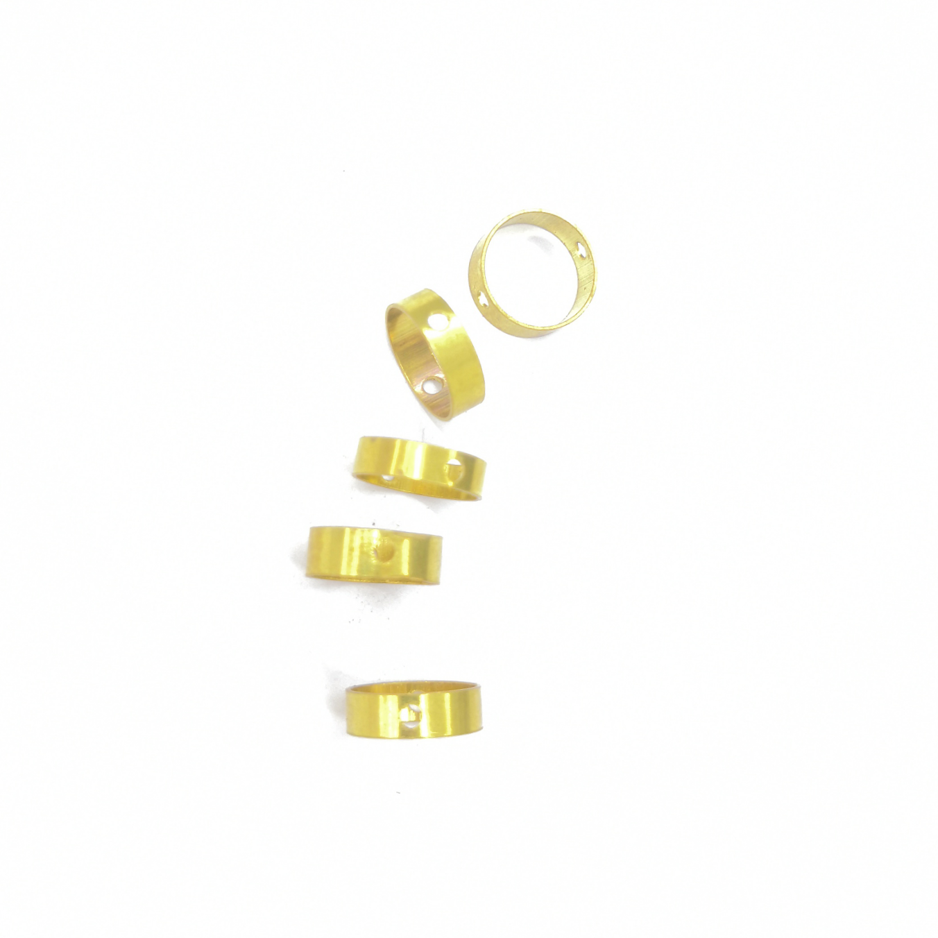 FA02250 round copper tube symmetrical two holes