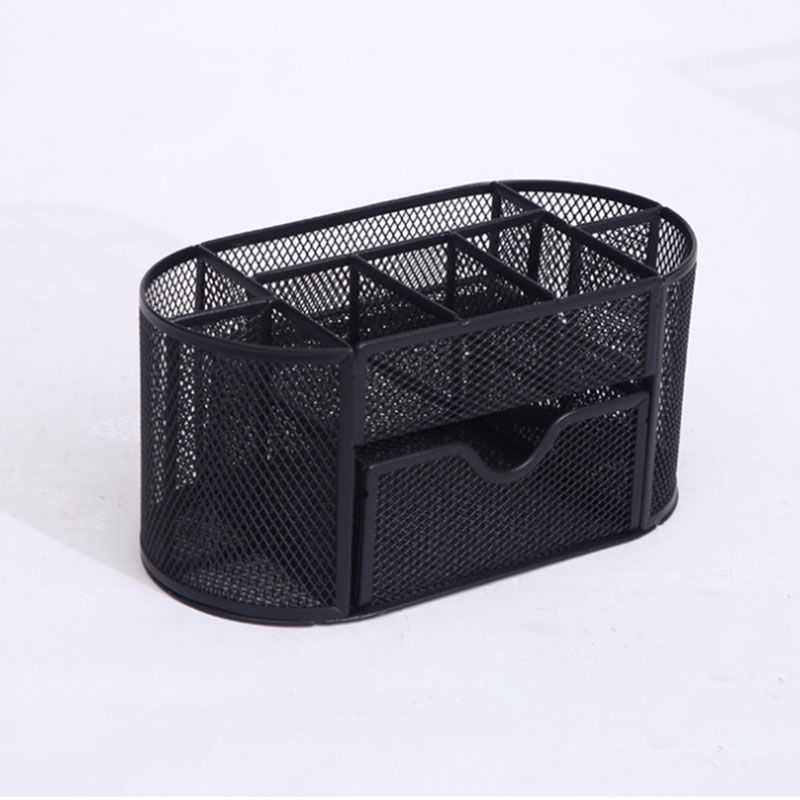 多功能桌面收纳盒抽拉式设计整理工具盒桌面办公收纳盒子 