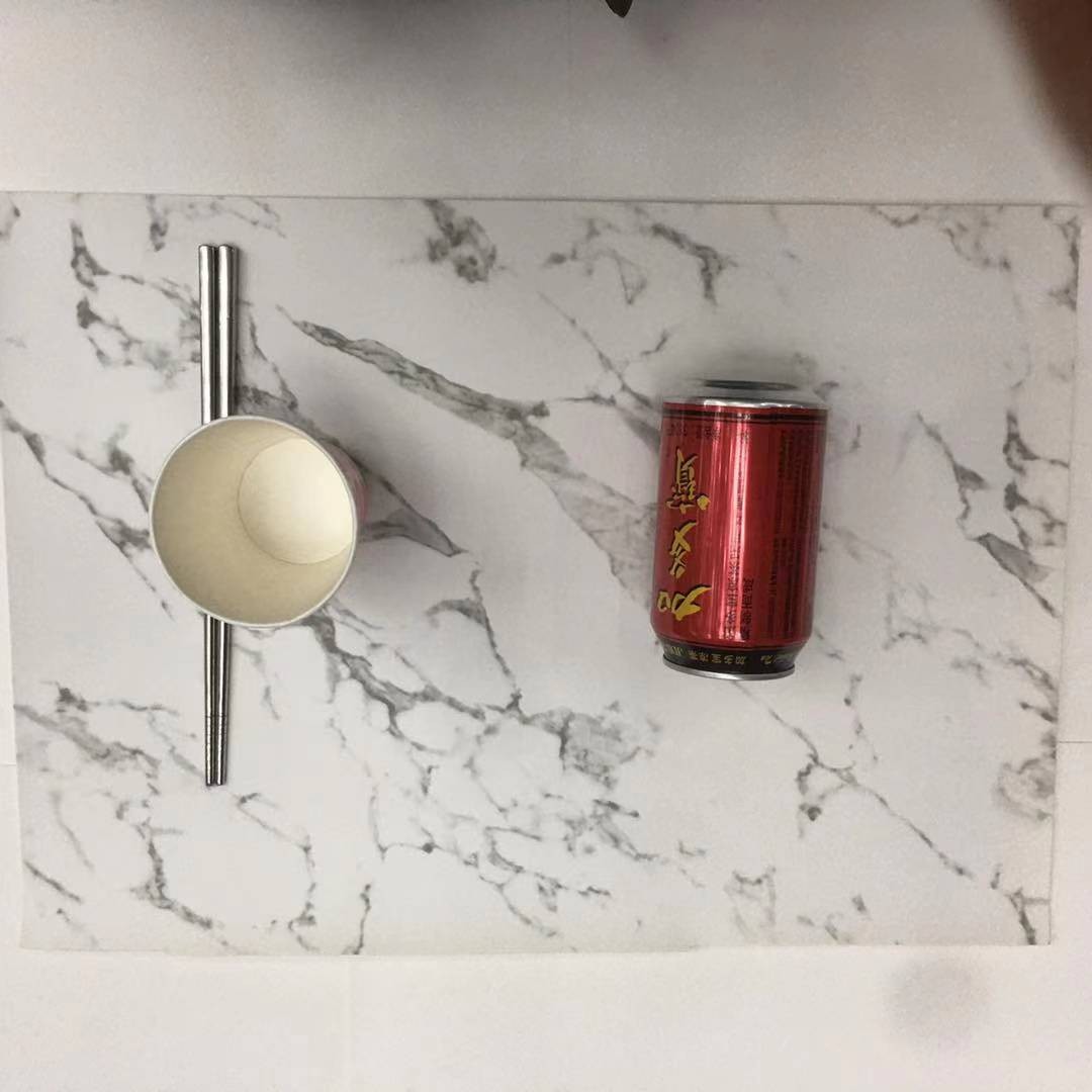 餐垫大理石纹皮革宠物鼠标垫数码印花热压高频超声波跨境网红餐垫详情图1