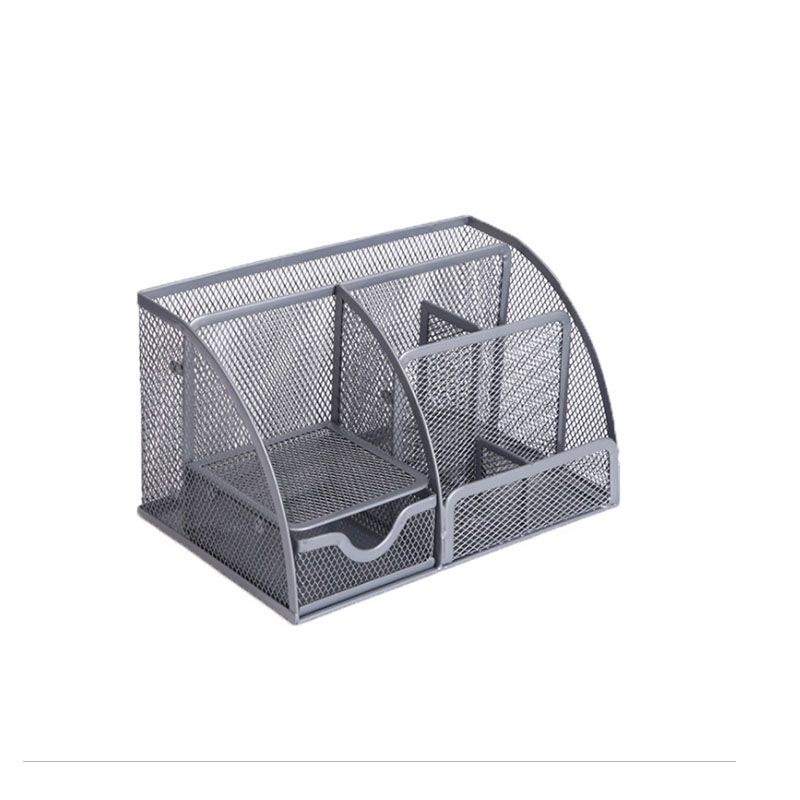 办公收纳笔筒彩色多用途收纳盒创意新款桌面收纳组合产品图