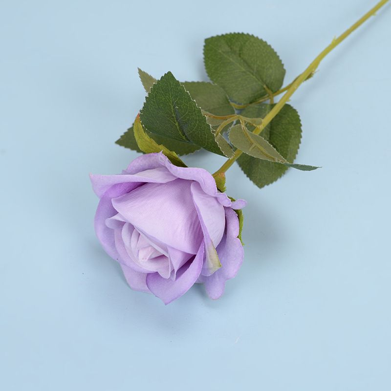 Flor de simulación paño de flequilla rosa decoración de flores falsas artículos de boda piezas de flores artificiales regalo de san valentín lote de fábrica Specification image