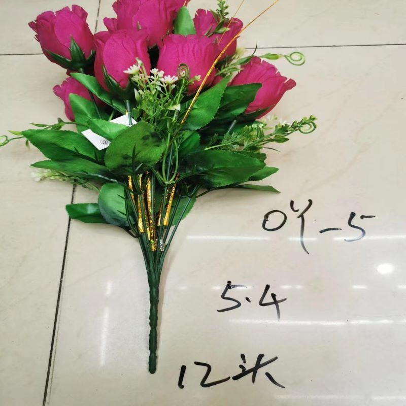 The doy-5 rose artificial flower artificial flower is the French team of the opposing company