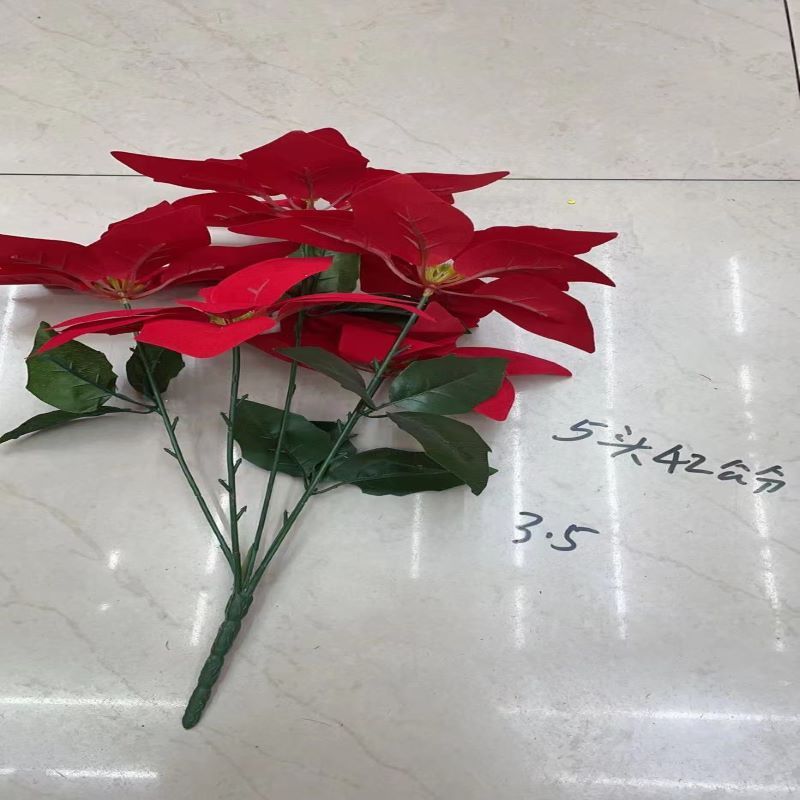 5 pieces of 42 cm artificial flowers from China Everbright, stylized French supplier