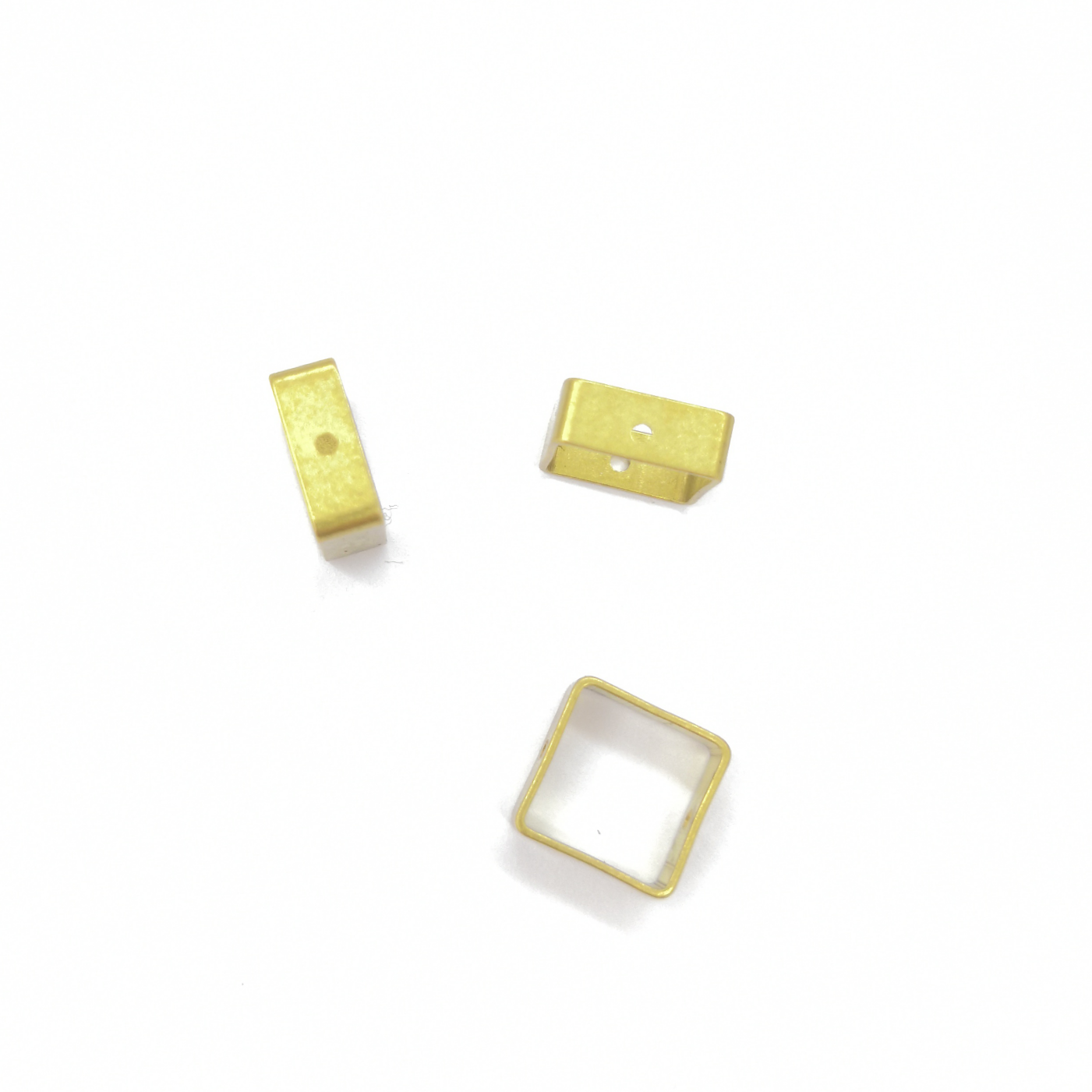FA02292 square copper tube symmetrical two holes