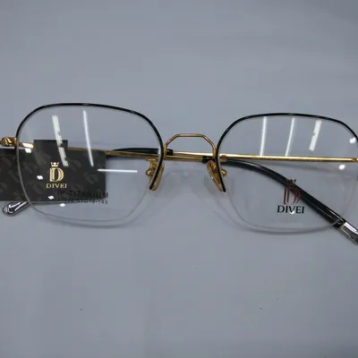 23125 Store side show for glasses young myopia frames primary school glasses frames can be matched degree half frame pure copper material thumbnail