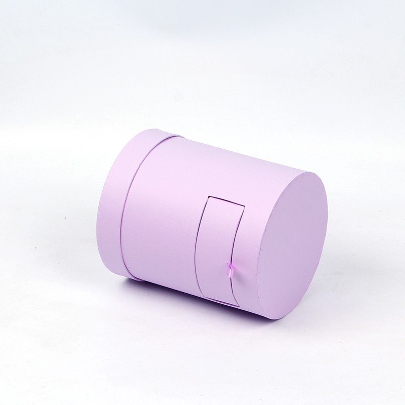 小号马卡龙色系抱抱桶花盒双层抽屉礼品盒伴手礼盒圆形礼盒批发详情图9