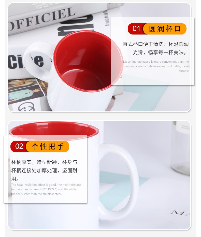 Taza de impresión de transferencia de calor personalizado diy mark cerámica en blanco publicidad impresión gráfico foto logotipo al por mayor pic 3