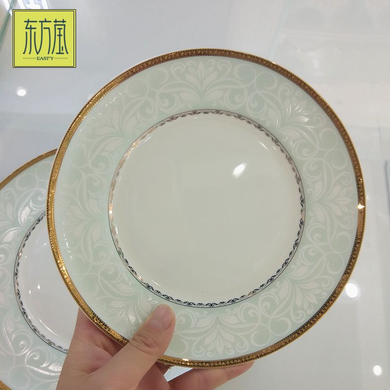 Ceramic tableware sets, bone China, bone China sets, gift bowls, bowl, plate and dish sets, kitchen ceramic gifts, bone China bowls, bone China plates, light luxury tableware Specification image