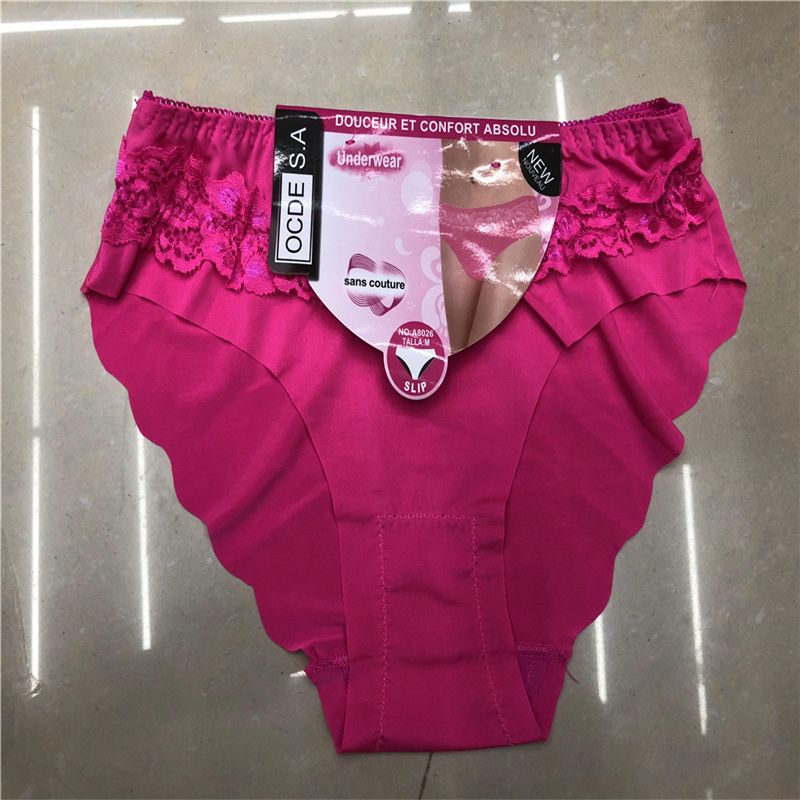 Seamless Underwear Women's Cotton Antibacterial Graphene Summer Middle Waist Little Girls Cotton Thin Japanese Triangle Shorts Head 1109