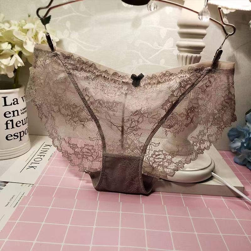 Seamless Underwear Female Cotton Antibacterial Graphene Summer Middle Waist Little Girls Cotton Thin Japanese Triangle Shorts Head 1125