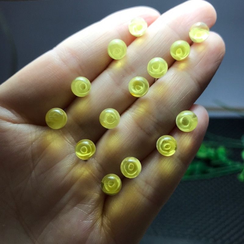 亮彩晶珠宝 天然925银针天然蜜蜡无烤色蜜蜡内雕花耳钉精致款白底实物图