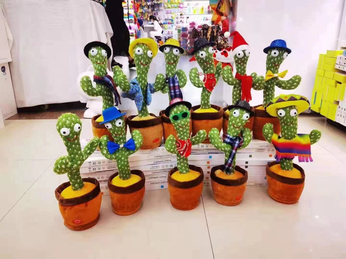 Dancing And Swinging Multi-Dress Cactus Application Scenario