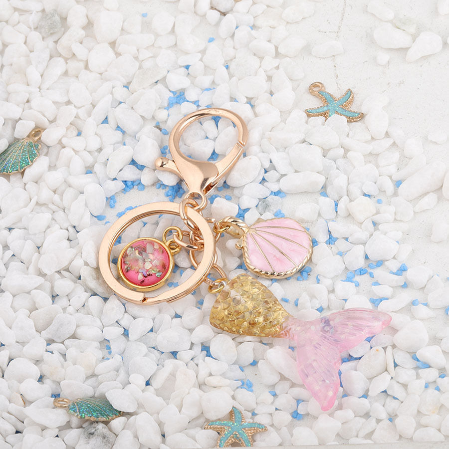 Small fresh fish tail key chain series 3 piece set 1