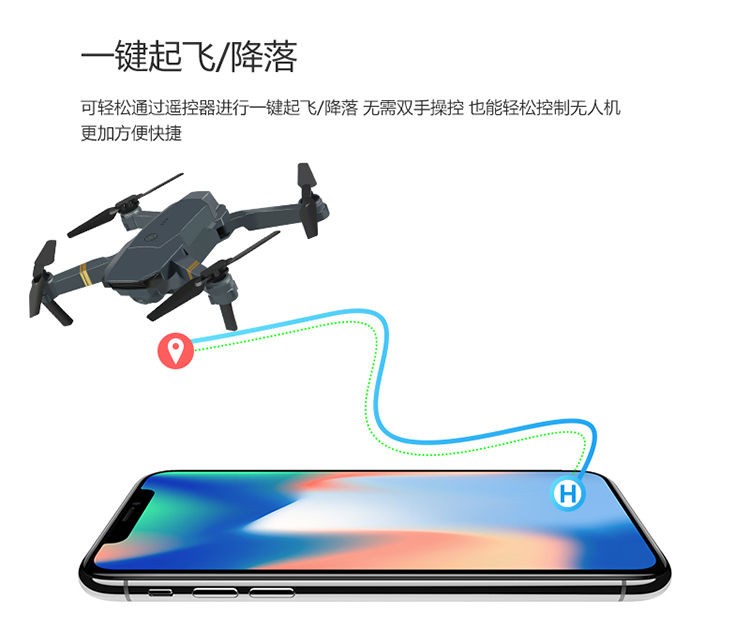 998 E58 The Same Cross-Border Thermal Remote Control Aircraft Aircraft 4K Hd Folding Drone Application Scenario