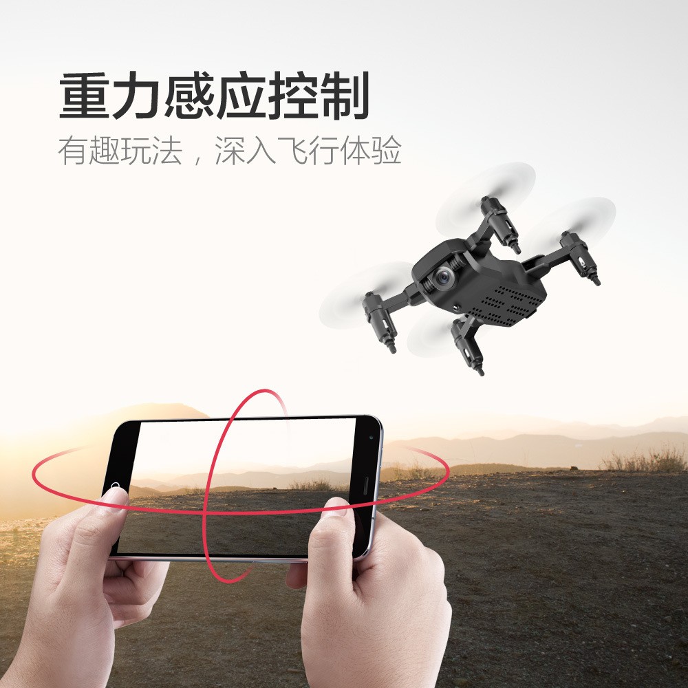 LF606 plegable mini drone 4K gesto fotografía aérea WIFI control remoto quadcopter juguetes para niños detail image 15