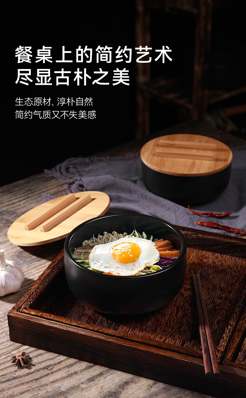 陶煲王家用石锅拌饭专用石锅面锅煲仔饭米线砂锅详情6