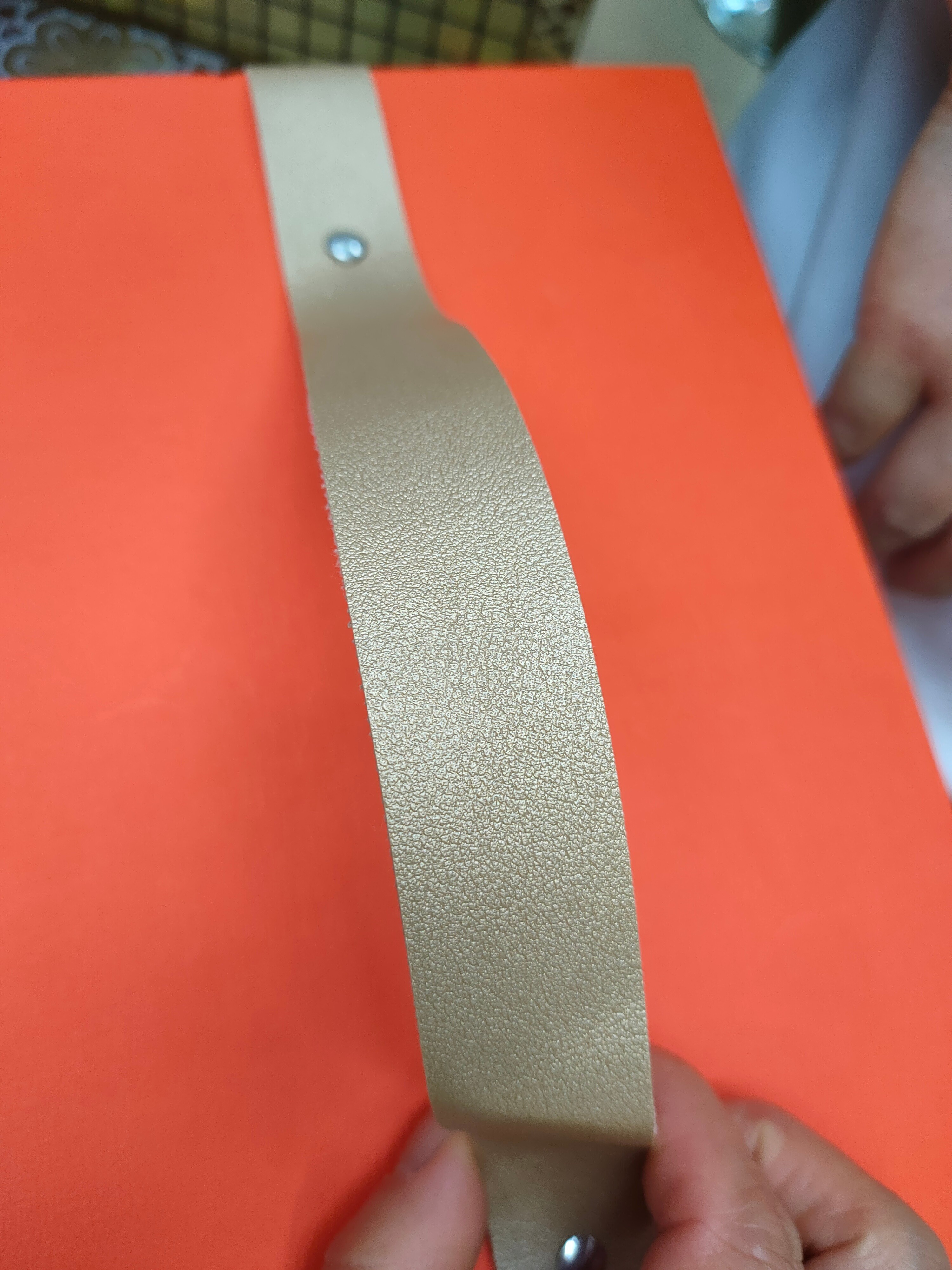 pvc double-sided leather gift box with placemats of the same color on both sides. Double-sided and two-color mouse pad tote bag manufacturer with leather in stock detail image 1
