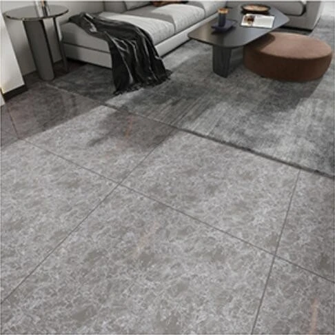 60*60cm self-adhesive floor, grey marble with white stripes, bedroom, kitchen, bathroom, living room, office, shopping mall interior decoration, floor renovation, rental house floor, old house renovation, cement grey retro detail image 10