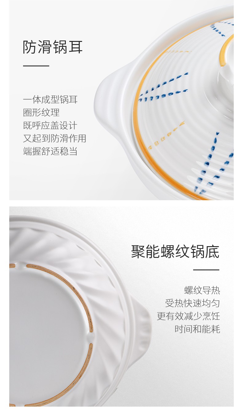 Pottery Pot King Ceramic Clay Pot 煲仔饭 Clay pot Soup braised Chicken small clay pot earthenware pot pic 10