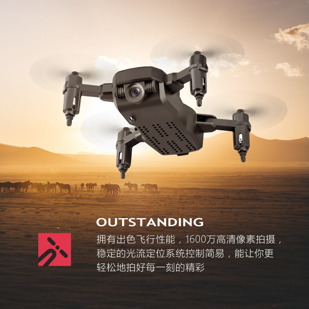 LF606 plegable mini drone 4K gesto fotografía aérea WIFI control remoto quadcopter juguetes para niños detail image 13
