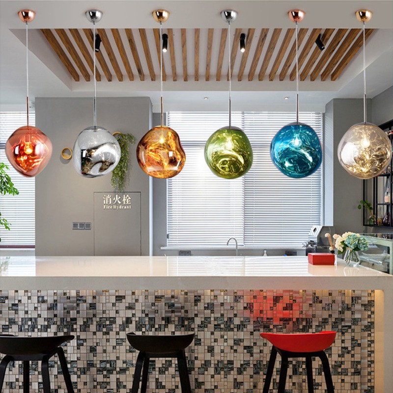 LED餐吊灯LED吧台灯LED熔岩灯复古风格灯详情图3