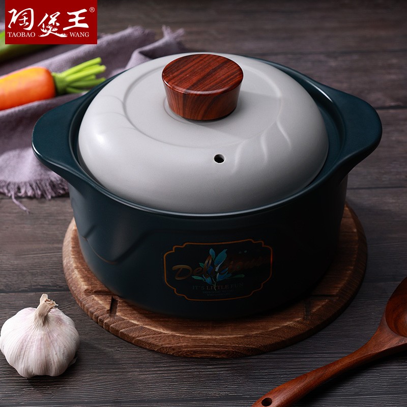 批发陶煲王耐高温陶瓷砂锅煲汤家用燃气炖锅日式陶瓷锅炖汤煤气灶砂锅汤锅煲汤锅详情4