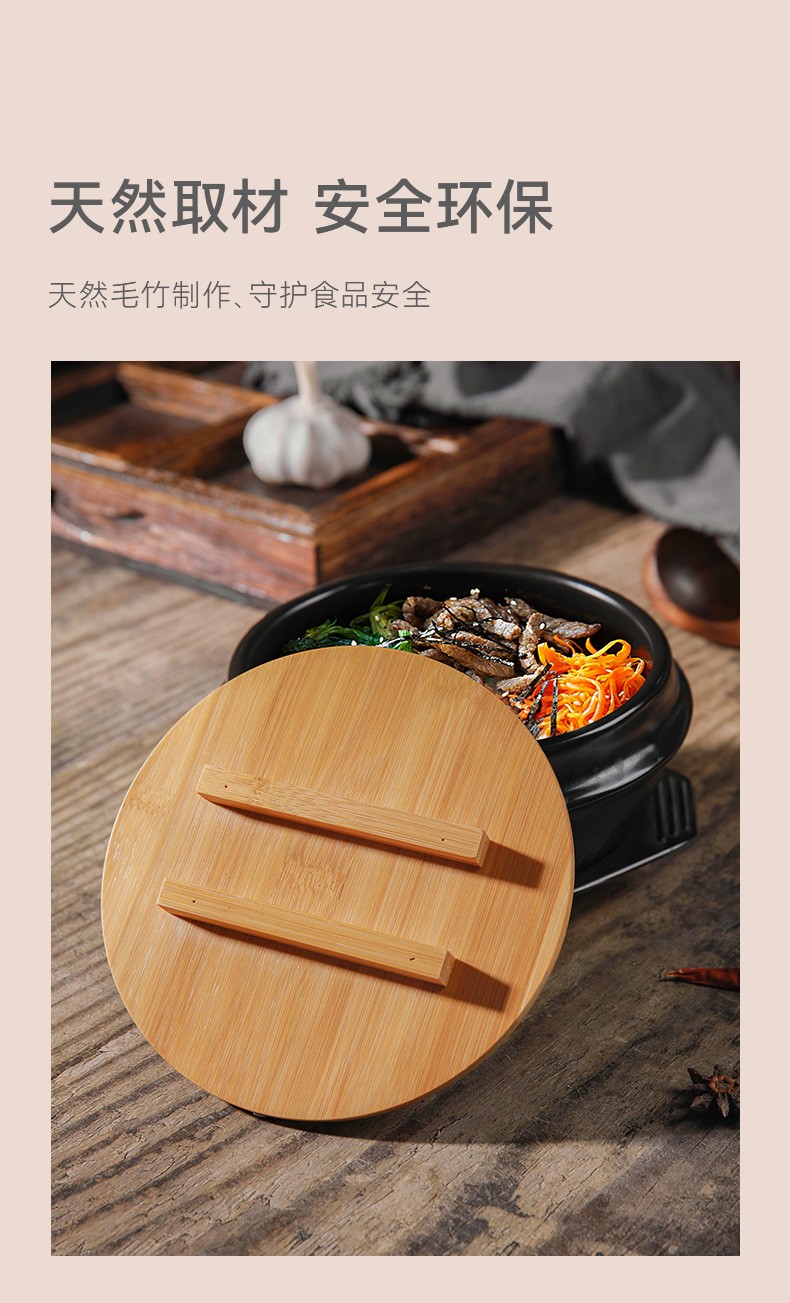 陶煲王家用石锅拌饭专用石锅面锅煲仔饭米线砂锅详情5