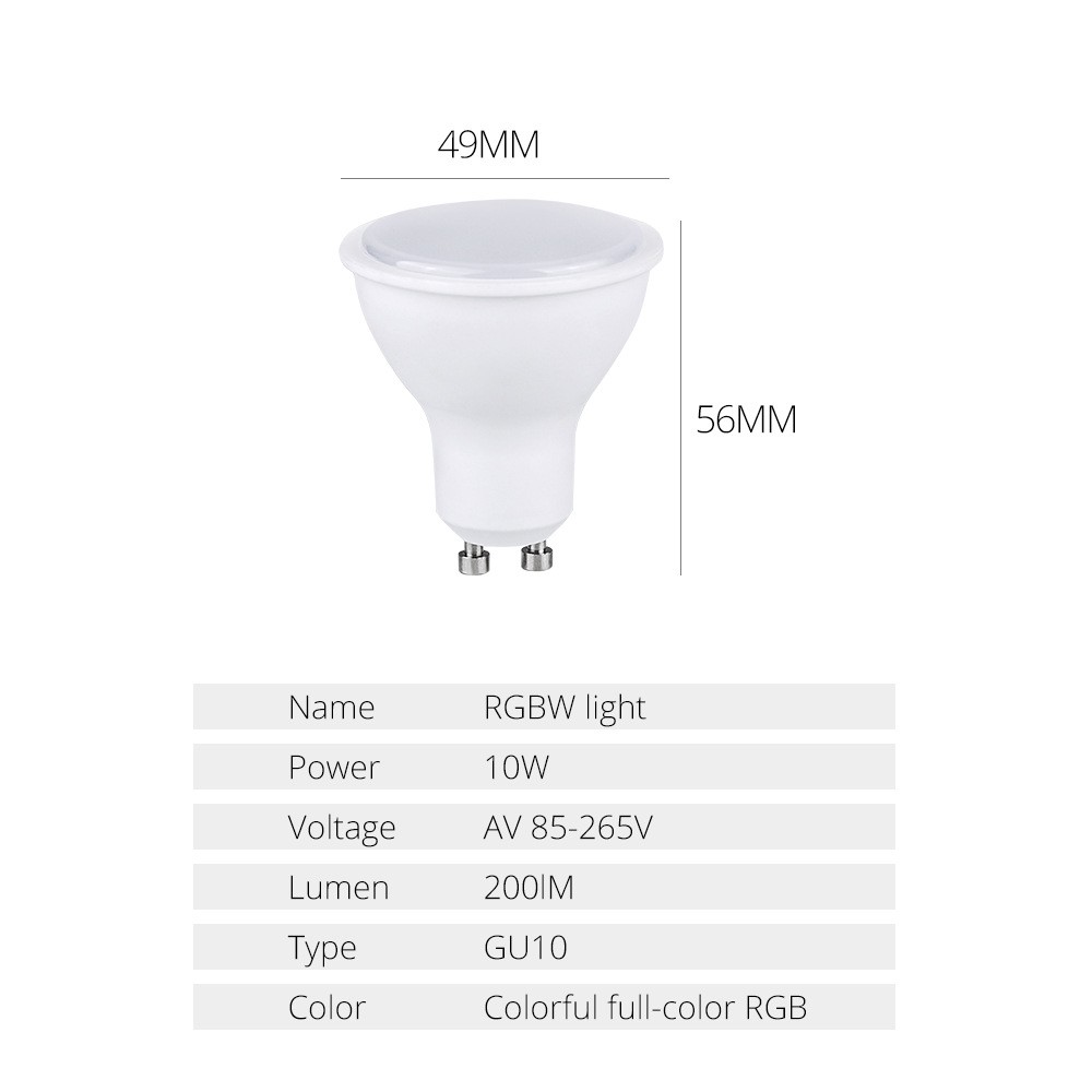 LED smart lamp cup, LED seven-color lamp cup, LEDMR16 lamp cup detail image 3