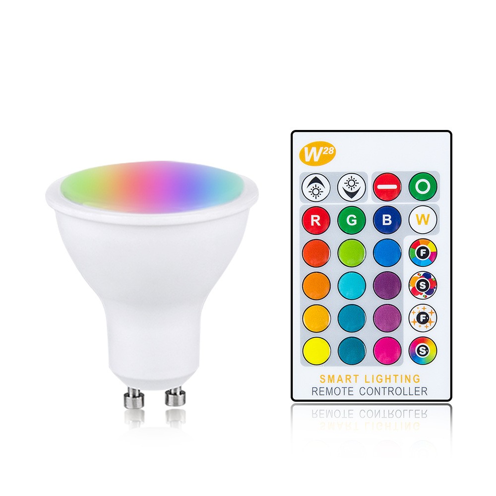 LED smart lamp cup, LED seven-color lamp cup, LEDMR16 lamp cup detail image 1
