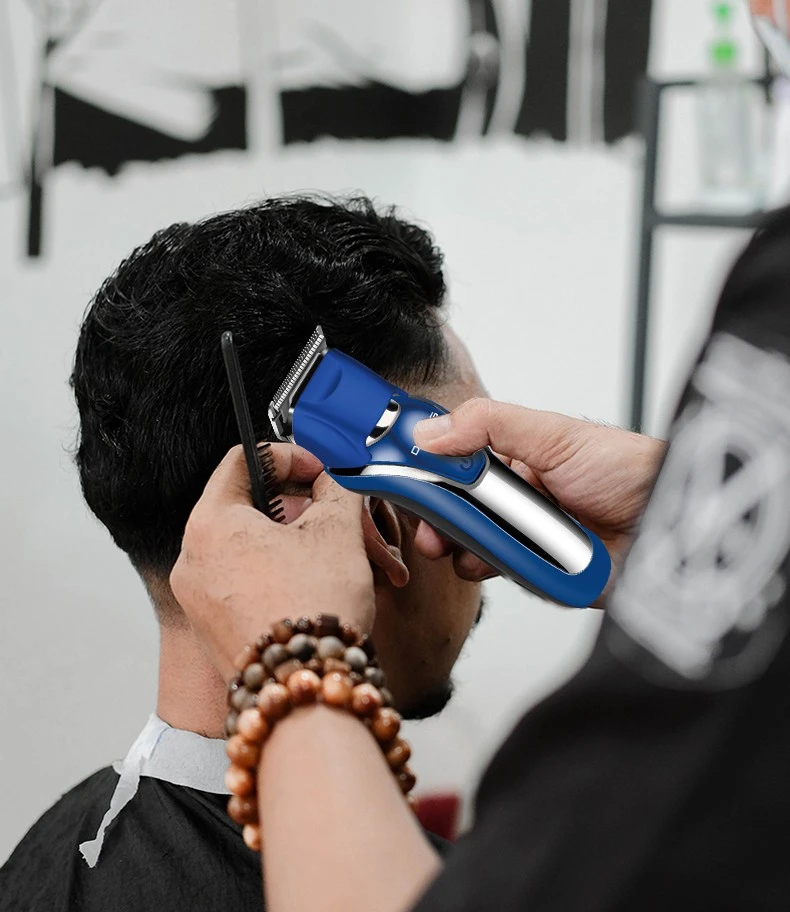 DALING-9010 Reciprocating electric rechargeable Razor, three-in-one multi-functional Hairdresser and nose hair remover for export wholesale detail image 11