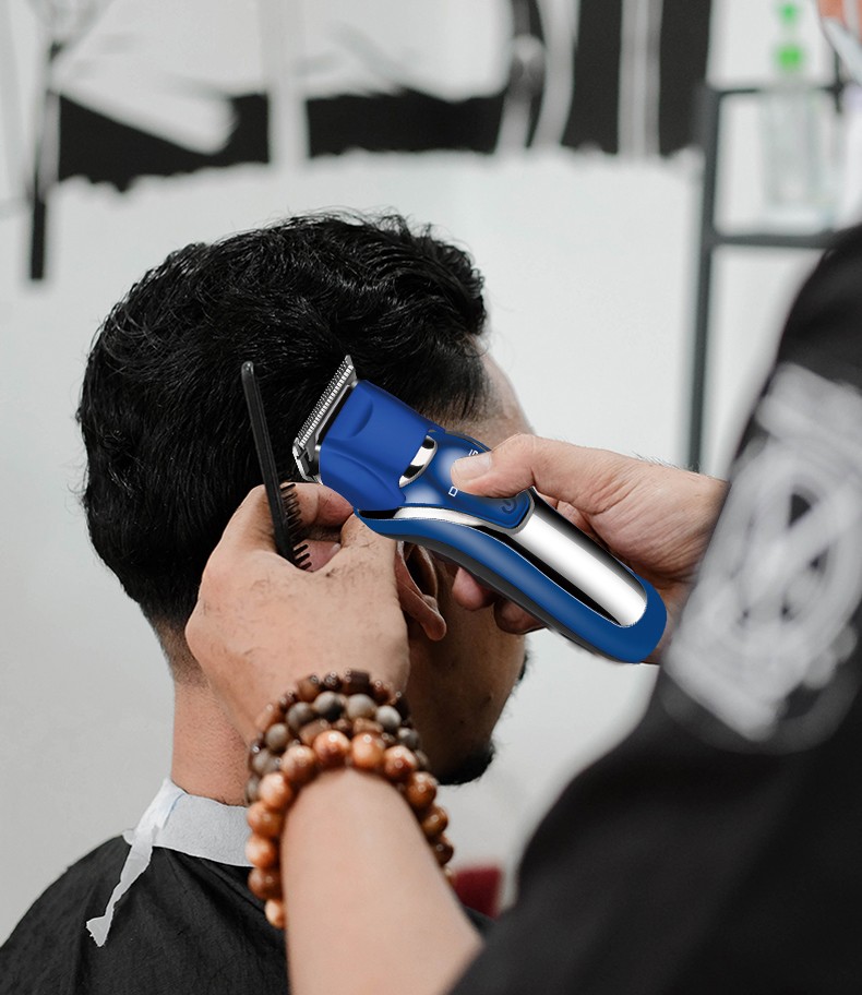 DALING-9009 Reciprocating electric rechargeable razor, three-in-one multi-functional hairdresser and nose hair remover for export wholesale detail image 11