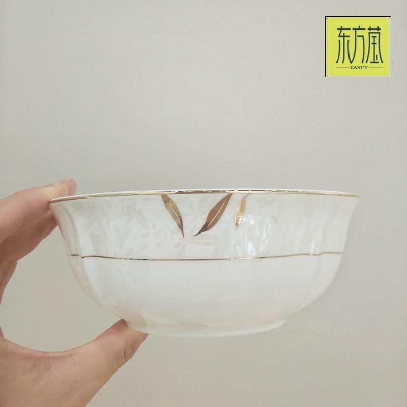 Ceramic tableware includes gift bowl sets, bowl sets, plate and dish sets, dowry bowls, home light luxury tableware sets, plate and bowl sets detail image 12