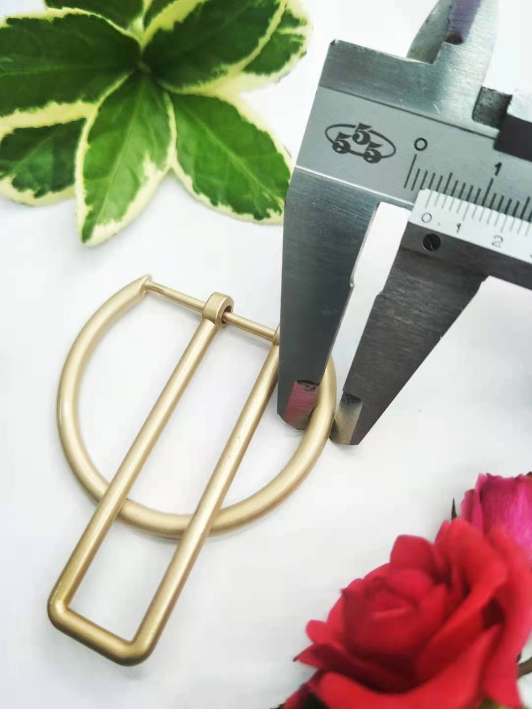 2021爆款 雾金衣角扣 合金圆档扣鞋服配件饰扣  风衣外套毛衣腰带装饰扣 皮带扣详情图2