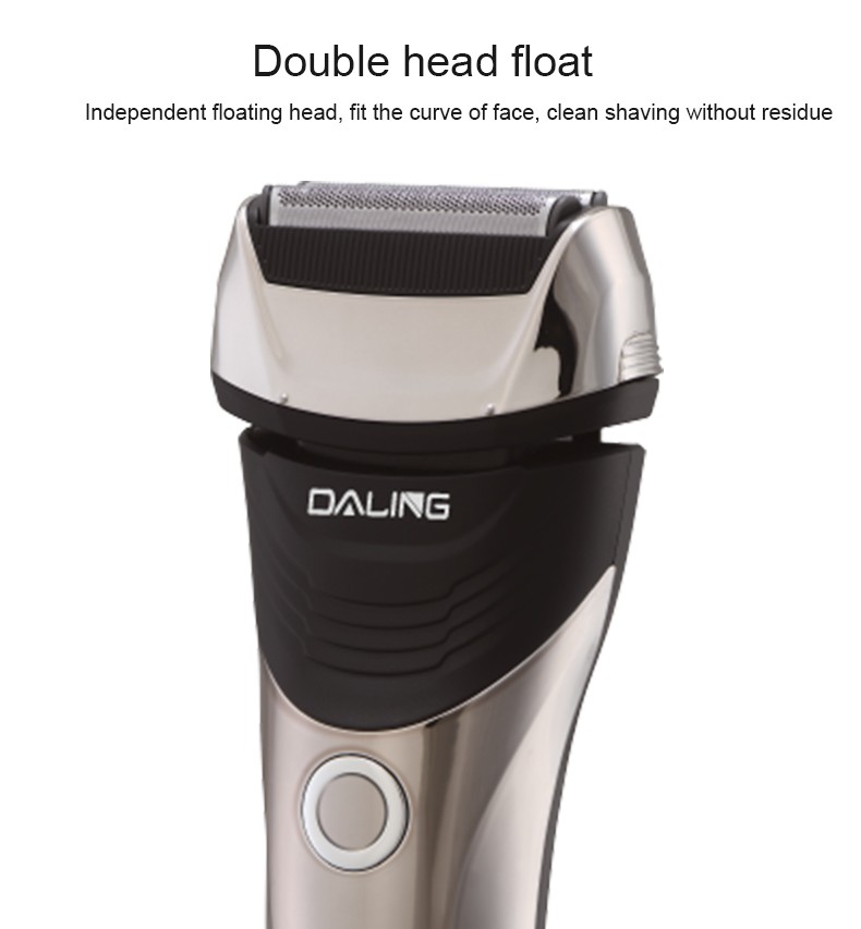 DALING-9008A electric shaver, reciprocating razor, rechargeable men's beard razor, wholesale for export detail image 4