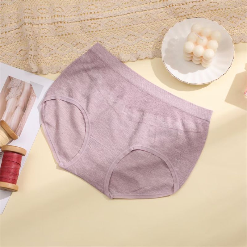 Seamless Back Sports Briefs Summer Comfort Breathable Comfort Underwear Women's Briefs 10