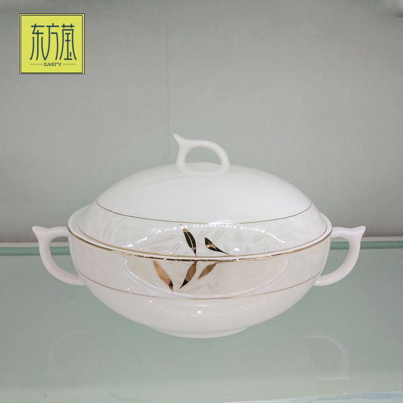 Ceramic tableware includes gift bowl sets, bowl sets, plate and dish sets, dowry bowls, home light luxury tableware sets, plate and bowl sets Item Picture